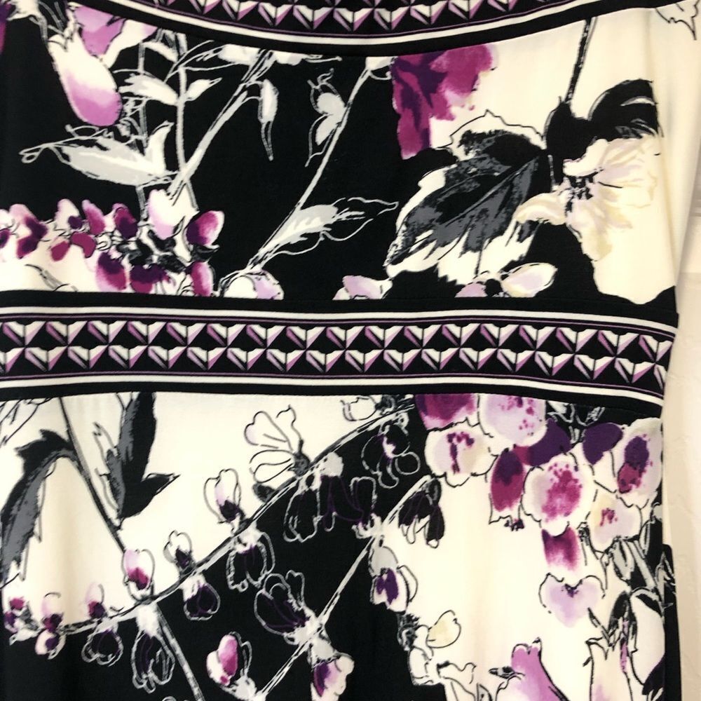 White House Black Market strapless bodycon floral maxi dress size xxsmall - Picture 14 of 16